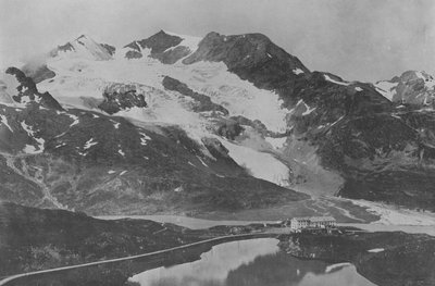 Massif and Col of Bernina, The Hospice by Swiss Photographer