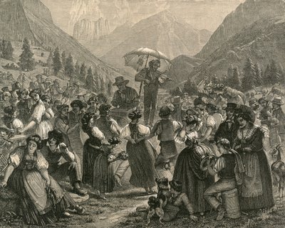 An Alpstubete by Swiss School