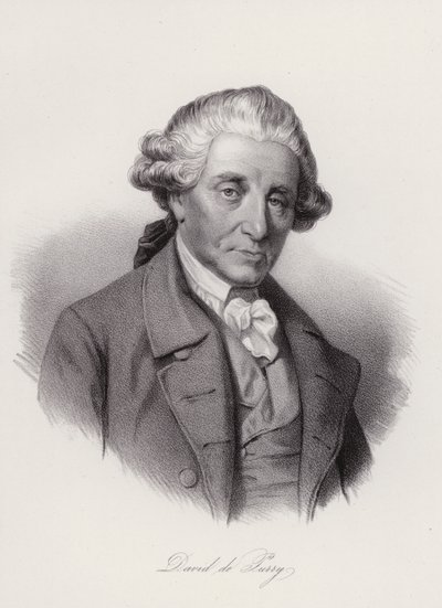 David de Pury, Swiss-born Portuguese businessman and benefactor by Swiss School