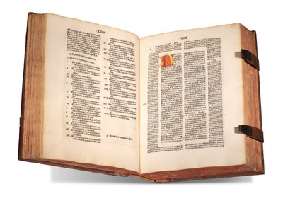 De civitate Dei, with Commentary by Thomas Waleys and Nicolaus Trivet, by Augustine of Hippo, Printed 1489 by Swiss School