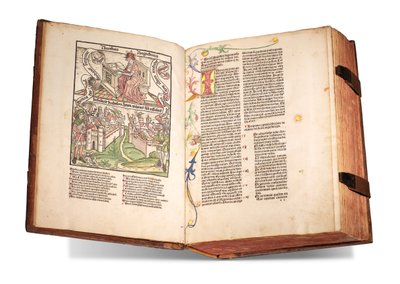 De Civitate Dei, with Commentary by Thomas Waleys by Swiss School