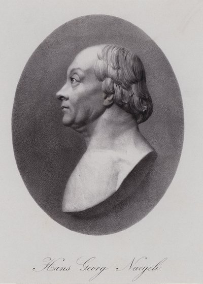 Hans Georg Nageli, Swiss composer and publisher by Swiss School