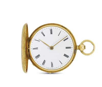 Hunter case keywound cylinder watch, Vacheron et Constantin, Geneva, c.1860 by Swiss School