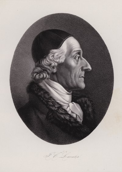 Johann Kaspar Lavater, Swiss writer and physiognomist by Swiss School