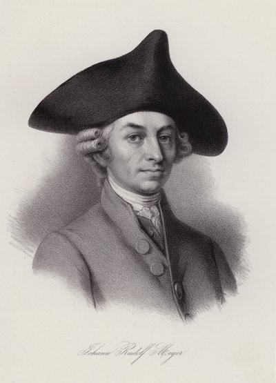 Johann Rudolf Meyer, Swiss silk ribbon manufacturer and philanthropist by Swiss School