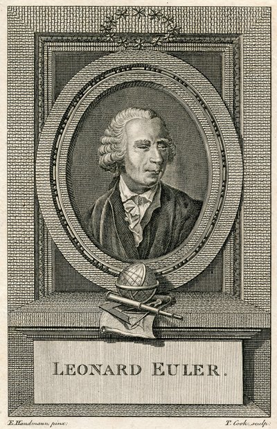 Portrait of Leonard Euler by Swiss School