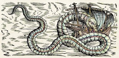 Sea Monster, illustration from 
