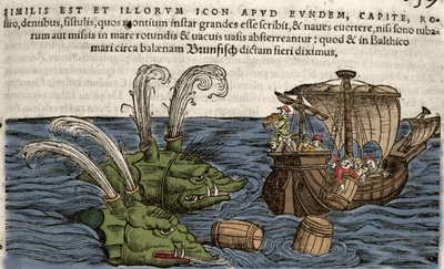 Sea Monsters, illustration from 