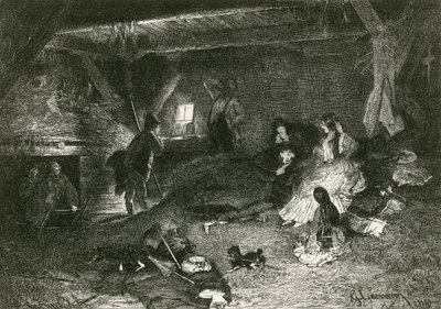 Tourists wakening in a Chalet by Swiss School