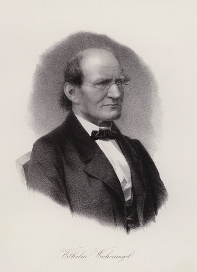 Wilhelm Wackernagel, German-Swiss philologist by Swiss School