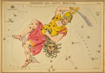 Perseus and Caput Medusa, Illustration from 