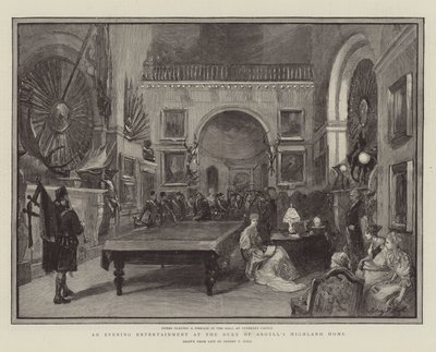 An Evening Entertainment at the Duke of Argyll