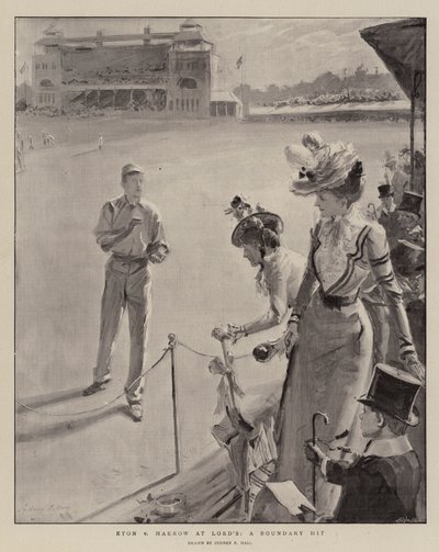 Eton v Harrow at Lord