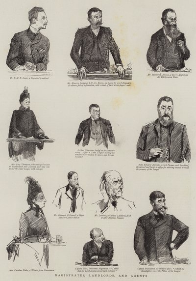 Magistrates, Landlords, and Agents by Sydney Prior Hall