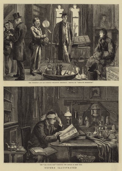 Oxford Illustrated by Sydney Prior Hall