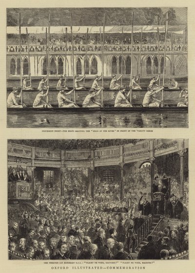 Oxford Illustrated, Commemoration by Sydney Prior Hall