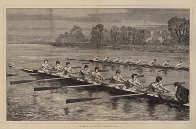 Oxford Against Cambridge by Sydney Prior Hall
