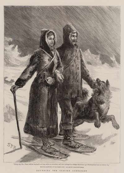Rounding the Glacial Continent by Sydney Prior Hall