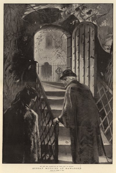 Sunday Morning at Hawarden by Sydney Prior Hall