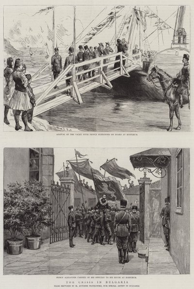 The Crisis in Bulgaria by Sydney Prior Hall