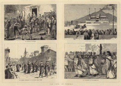 The Fetes at Pompeii by Sydney Prior Hall
