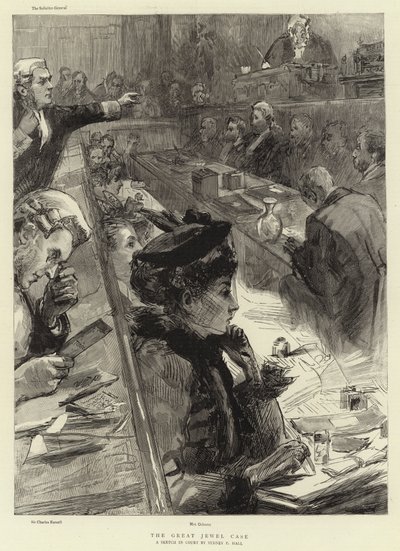 The Great Jewel Case by Sydney Prior Hall