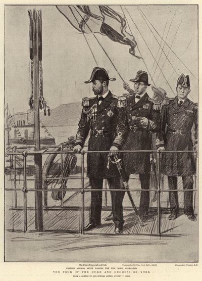 The Tour of the Duke and Duchess of York by Sydney Prior Hall