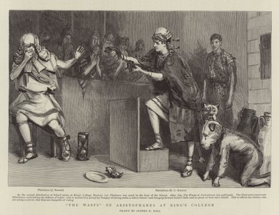 The Wasps of Aristophanes at King