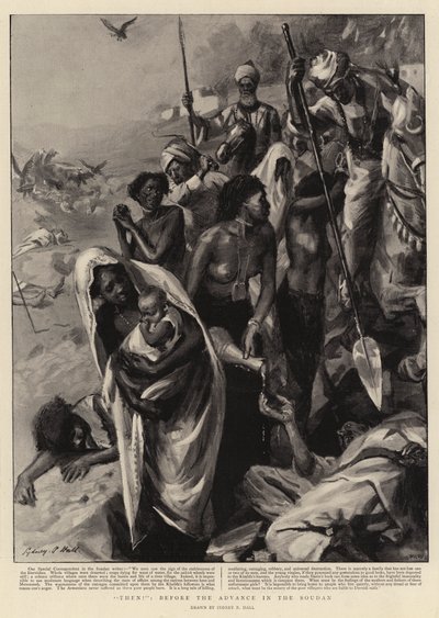 Then!, before the advance in the Soudan by Sydney Prior Hall