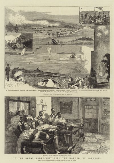 To the Great North-West with the Marquis of Lorne, II by Sydney Prior Hall