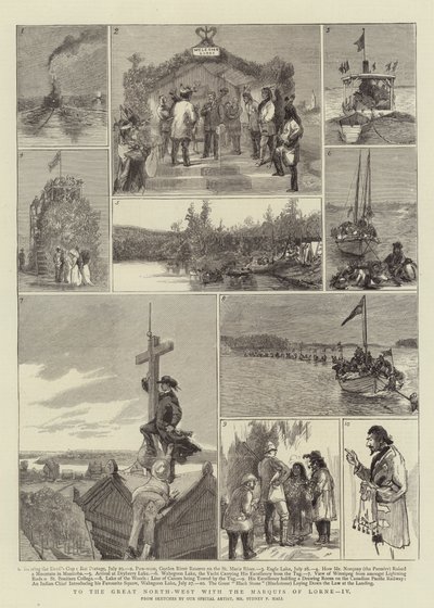 To the Great North-West with the Marquis of Lorne, IV by Sydney Prior Hall