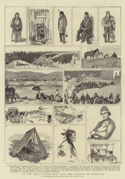 To the Great North-West with the Marquis of Lorne, VI by Sydney Prior Hall