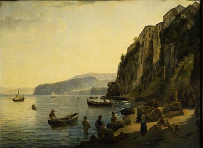 The Small Harbour at Sorrento, 1826 by Sylvester Feodosiyevich Shchedrin