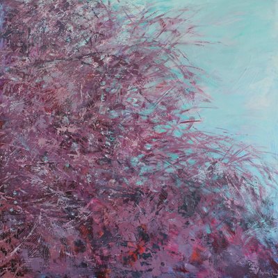Blooming Spring Tree, 2025 by Sylvia Paul