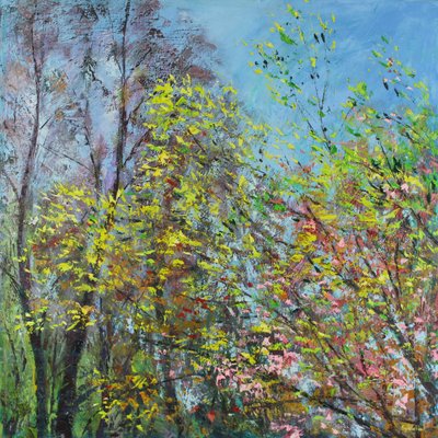 Delicate Leaves of Spring by Sylvia Paul