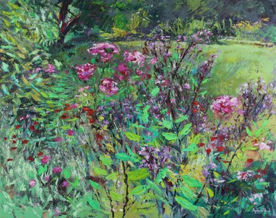 My Favourite Summer Garden, 2021 by Sylvia Paul