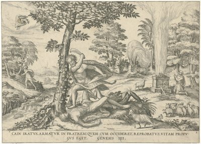 Cain and Abel by Symon Novelanus (attributed to)
