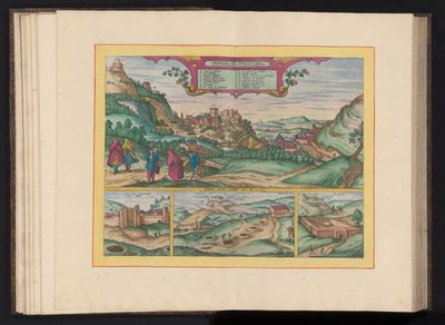 View of the Alhambra and the City of Granada by Symon Novelanus (possibly)