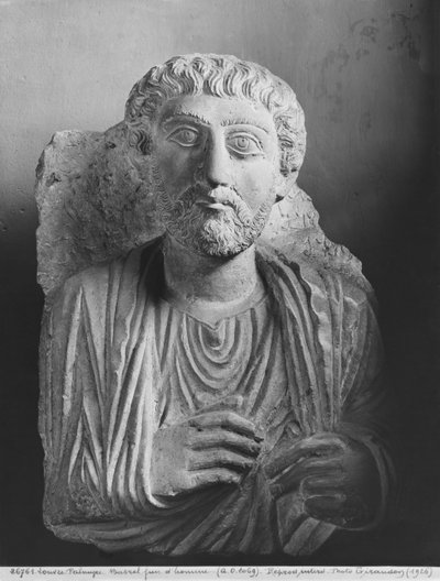 Funerary relief of a male figure, from Palmyra, Syria by Syrian School