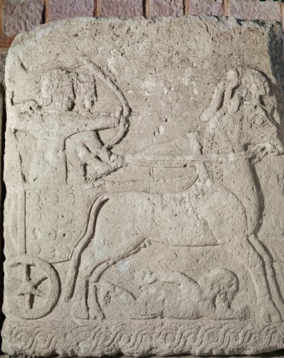 Hunting scene by Syrian Syrian