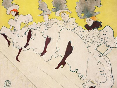 Mademoiselle Eglantine’s Troupe (1896) by TOULOUSE LAUTREC