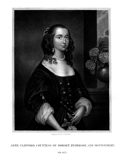 Lady Anne Clifford, Countess of Dorset, Pembroke and Montgomery by T. A. Dean