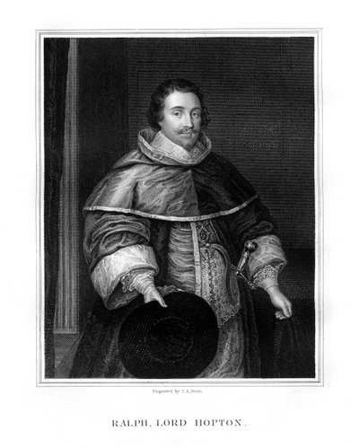 Sir Ralph, Lord Hopton, English Soldier, 1827 by T. A. Dean