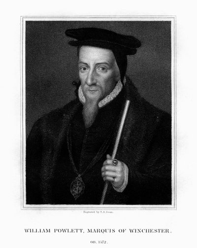 William Paulet, 1st Marquess of Winchester, English Statesman by T. A. Dean