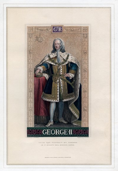 George II, King of Great Britain and Ireland by T. Brown