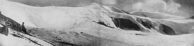 Avalanche Cliffs on the South Side of Granite Harbour by T. Griffith Taylor