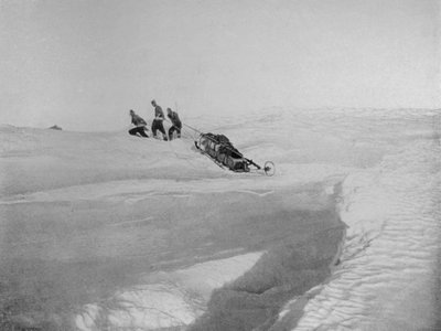 Overland Over Cape Roberts To Avoid The Screw-Pack by T. Griffith Taylor