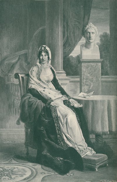 Marie-Laetitia Ramolino Bonaparte - Mother of Napoleon I, c1800-1804 by T. Johnson