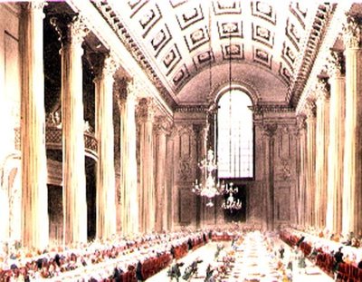 The Egyptian Hall, Mansion House (from Ackermann