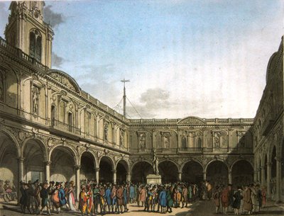 The Royal Exchange, from Ackermann